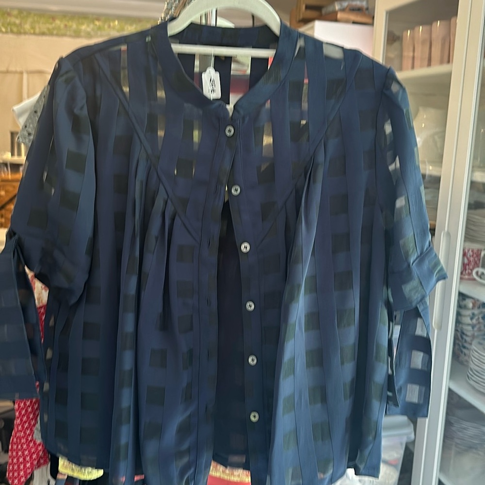 Current Air Dark Blue Top